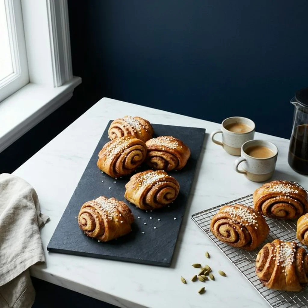 Korvapuusti (finske kanelboller)